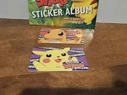 1999 Pokemon Snap Blockbuster Video Smart Card Pikachu Charmander Nintendo Promo - Image 3