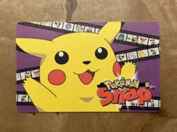 1999 Pokemon Snap Blockbuster Video Smart Card Pikachu Nintendo Promo - Image 1