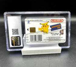 1999 PIKACHU Pokemon SNAP Smart Card CGC 8 BLOCKBUSTER VIDEO VINTAGE NINTENDO - Image 2