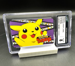 1999 PIKACHU Pokemon SNAP Smart Card CGC 8 BLOCKBUSTER VIDEO VINTAGE NINTENDO - Image 3