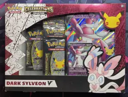 Pokemon TCG: Celebrations Dark Sylveon V Collection Box New Factory Sealed - Image 1