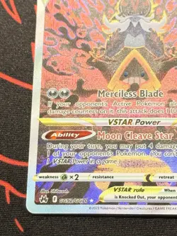 GG52/GG70 Hisuian Samurott V-STAR Pokemon Crown Zenith: Galarian Gallery Holo NM - Image 5
