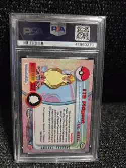PSA 10 2000 Pokemon Game Topps Chrome Pidgeot Spectra TV Rare Base Series 1 GEM - Image 2
