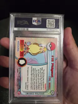 PSA 10 2000 Pokemon Game Topps Chrome Pidgeot Spectra TV Rare Base Series 1 GEM - Image 4