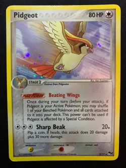 PIDGEOT - 002/017 - POP SERIES 2 - HOLO RARE POKEMON CARD - MP - Image 1