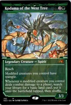Kodama of the West Tree (Showcase) Kamigawa: Neon Dynasty NEO Normal NM - Image 1