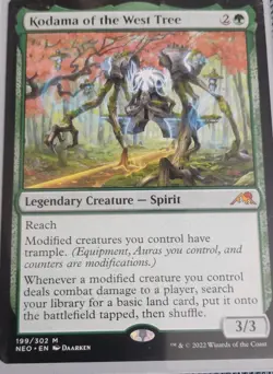Kodama of the West Tree #199 (NM) Kamigawa Neon Dynasty NEO Magic MTG - Image 1
