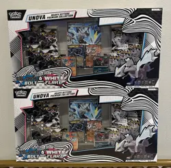 Pokemon TCG Black Bolt White Flare Unova Heavy Hitters Premium Collection Lot 2x - Image 1