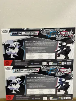 Pokemon TCG Black Bolt White Flare Unova Heavy Hitters Premium Collection Lot 2x - Image 2