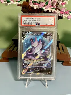 Pokemon TCG Galarian Articuno V 170/198 Chilling Reign! PSA 8! - Image 1