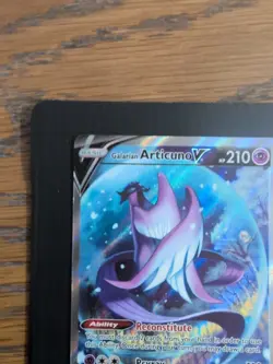 Pokemon Galarian Articuno V Alternate Full Art 170/198 Chilling Reign Holo Ultr. - Image 2