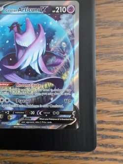 Pokemon Galarian Articuno V Alternate Full Art 170/198 Chilling Reign Holo Ultr. - Image 4