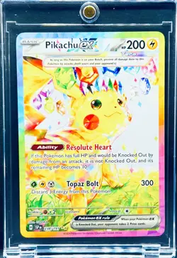 Pikachu Ex 238/191 Pokemon 2024 Surging Sparks SIR - Image 1