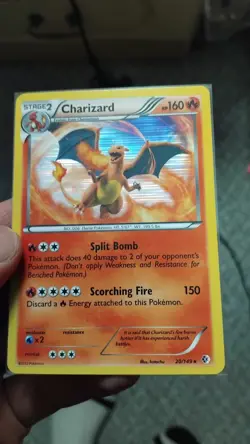 Pokemon TCG Charizard Boundaries Crossed 20/149 Holo Rare NM - Image 1