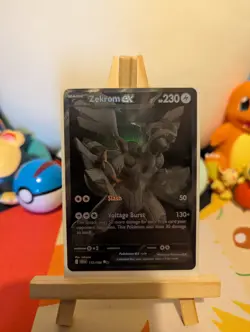 Pokemon TCG Zekrom EX Black Bolt Sir 172/086 Secret Rare Near Mint Pack Fresh - Image 3