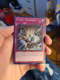 Yugioh Evenly Matched RA01-EN074 1st Secret Rare - Image 1