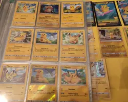 LOTTO CARTE POKEMON A TEMA PIKACHU VINTAGE/NEW/HOLO/1ST EDITION/ V/VMAX/EX/GX - Image 4