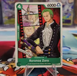 Roronoa Zoro OP02-043 Paramount War One Piece Card Game English NM/M - Image 1