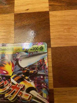 Mega M Beedrill EX XY158 Black Star Promo Holo Ultra Rare Pokemon TCG 2016 - Image 2