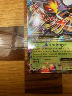 Mega M Beedrill EX XY158 Black Star Promo Holo Ultra Rare Pokemon TCG 2016 - Image 4