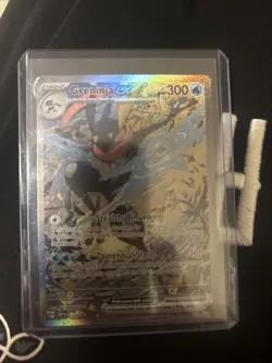 POKEMON TCG GRENINJA EX 132 SVP EN PROMO SCARLET & VIOLET SHROUDED FABLE POKEMON - Image 1