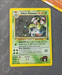 Pokemon Erika's Venusaur 4/132 Gym Challenge English Holo - Image 2