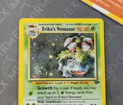 Pokemon Erika's Venusaur 4/132 Gym Challenge English Holo - Image 3
