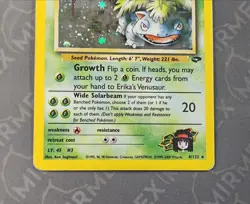 Pokemon Erika's Venusaur 4/132 Gym Challenge English Holo - Image 4