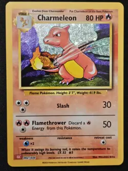 Charmeleon 002/034 CLC Classic Collection Charizard Deck Holo Pokemon 2023 NM - Image 1