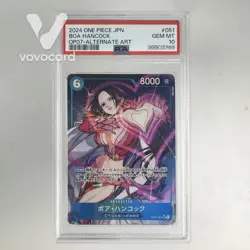 PSA 10 2024 Boa Hancock OP07-051 Alternate Art Japanese One Piece Card - Image 1
