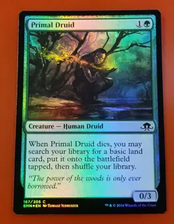 1x Primal Druid | FOIL | Eldritch Moon | MTG Magic Cards - Image 1