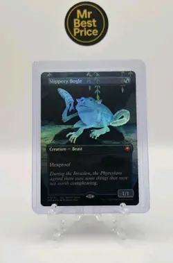 Slippery Bogle Lorwyn Eclipsed 2026 #0144 Borderless Foil - In Hand - Image 1