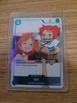 One Piece TCG P-096 Girl Pre-Release Winner Promo - English - Near Mint - Image 1