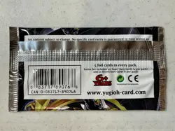 YuGiOh Hidden Arsenal 6 Omega XYZ 5-Card Sealed Booster Pack 1st Edition English - Image 3