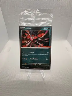 Sealed Yveltal 088/132 Reverse Holo Mega Evolution Pokemon GAMESTOP PROMO - Image 1