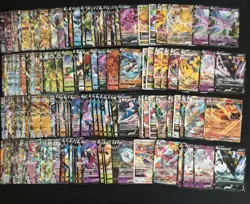200 Lot Pokemon TCG Chinese Card RR RRR VMAX Umbreon Charizard sylveon #48 FI38 - Image 1