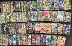 200 Lot Pokemon TCG Chinese Card RR RRR VMAX Mew Gengar Mewtoo #52 FI38 - Image 1