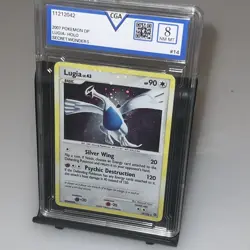 Lugia 2007 Secret Wonders 14/132 Holo Pokemon Card CGA 8 - Image 1