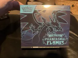 Pokemon TCG Mega Evolution Phantasmal Flames Elite Trainer Box ETB New/Sealed - Image 4