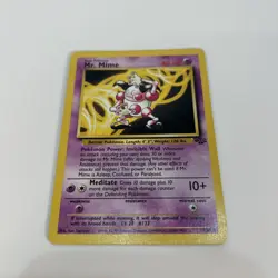 Pokemon TCG Mr. Mime 22/64 Non-Holo Card Jungle Set Rare - Image 1