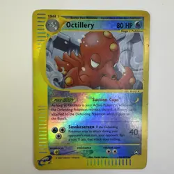 Octillery 26/147 Aquapolis Reverse Holo MP 2003 Pokemon Card - Image 1