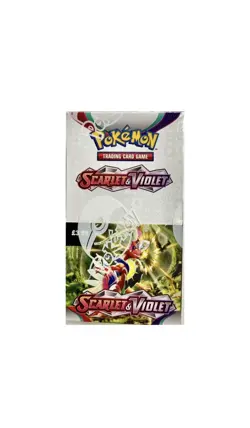 Pokemon TCG Scarlet & Violet Half Booster Box ( 18 Packs) New And Sealed! ✅ - Image 1