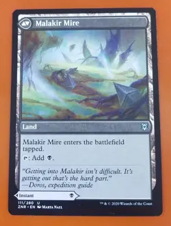 1x Malakir Rebirth & Malakir Mire | Zendikar Rising | MTG Magic Cards - Image 2