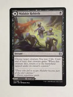 1x Malakir Rebirth MTG Card Zendikar Rising Uncommon NM (A) - Image 1
