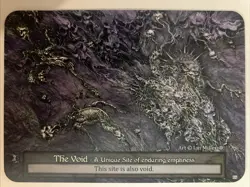 Sorcery Contested Realm Gothic The Void Unique Site Non-Foil - Image 1