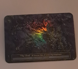 The Void FOIL Unique NM Sorcery Contested Realm Gothic Sorcery TCG - Image 1