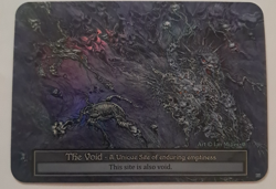 The Void FOIL Unique NM Sorcery Contested Realm Gothic Sorcery TCG - Image 2