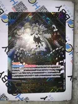 One Piece Card Game Marshall.D.Teach (SP) Gold OP09-093 Legacy of the Master - Image 3