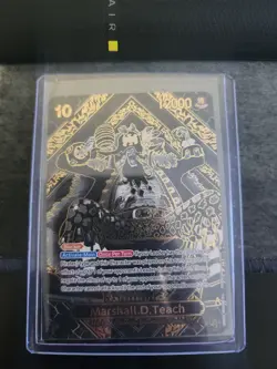 One Piece Card Game Marshall.D.Teach (SP) Gold OP09-093 Legacy of the Master - Image 1