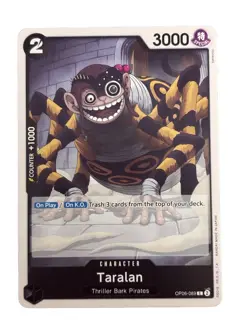 New: One Piece CCG Taralan OP06-089 Wings of the Captain Regular Common - Image 1